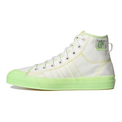 Оригинальные Nizza Hi Rf Canvas Повседневные Прочные Дышащие Высокие Кеды для Скейтбординга Унисекс Бежевый GX2706