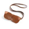 Portable Sunglasses Storage Clip Solid Color Eyeglasses Case  Sunglasses Pouch