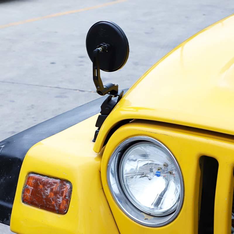 Engine Hinge Machine Cover Buckle Reversing Mirror For Jeep Wrangler TJ JK Car Styling Accessories