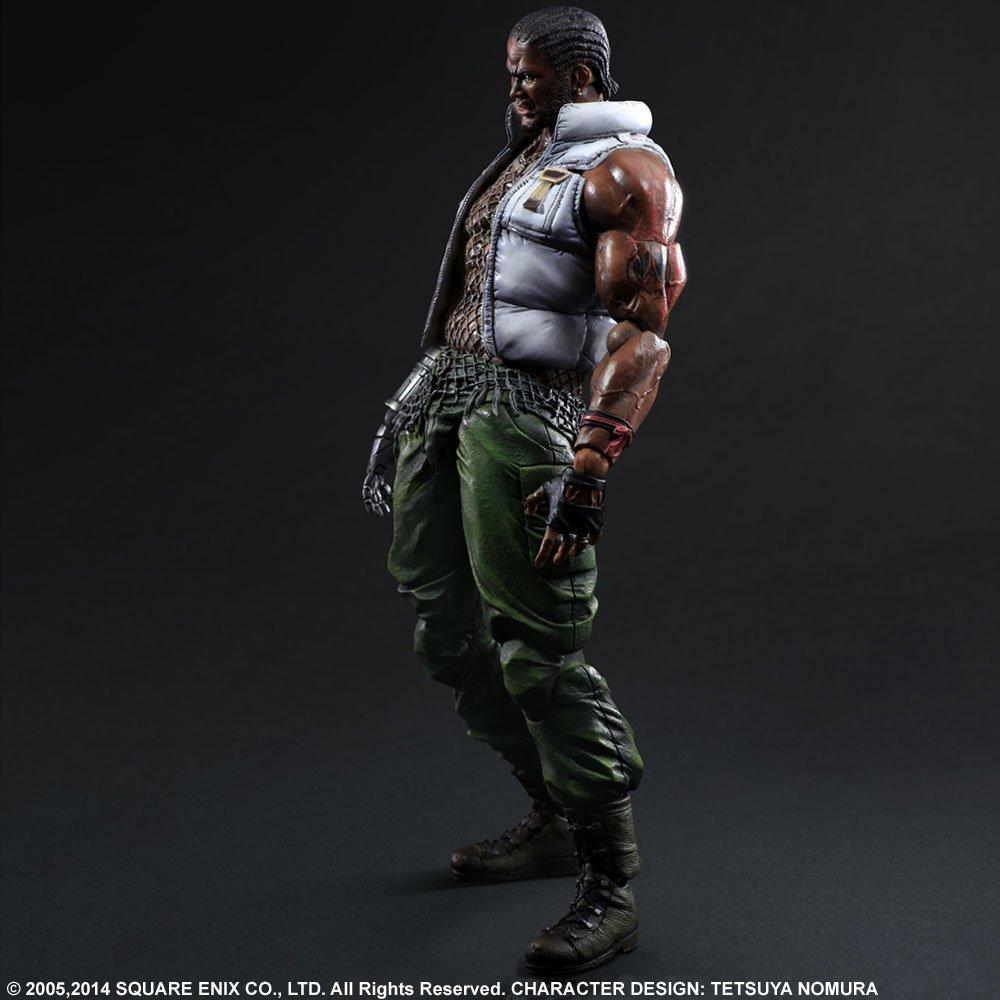 FINAL FANTASY VII ADVENT CHILDREN PLAY ARTS Kai Баррет Уоллес раскрашенный экшен (Рисунок ПВХ)