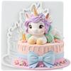 Unicorn Silicone Mold Unicorn Fondant Molds Cake Decorating Tools Theme Cake Dessert Decorated Chocolate Candy Mold