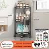 Multi-layer Kitchen Corner Shelf Rack: Triangle Countertop & Floor Storage for Seasonings