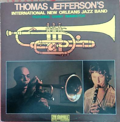 Виниловая пластинка THOMAS JEFFERSONS INTERNATIONAL NE Thomas Jeffersons International Ne SLP254 Storyville 1974 Дания Джаз Б/у