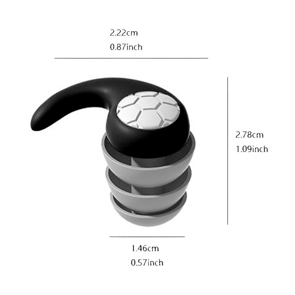 HUAK 1Pair Sleeping Ear Plugs Noise Reduction Tapones Oido Ruido Soft Oordopjes Earplug Waterproof Tapones Para Dormir Earplugs