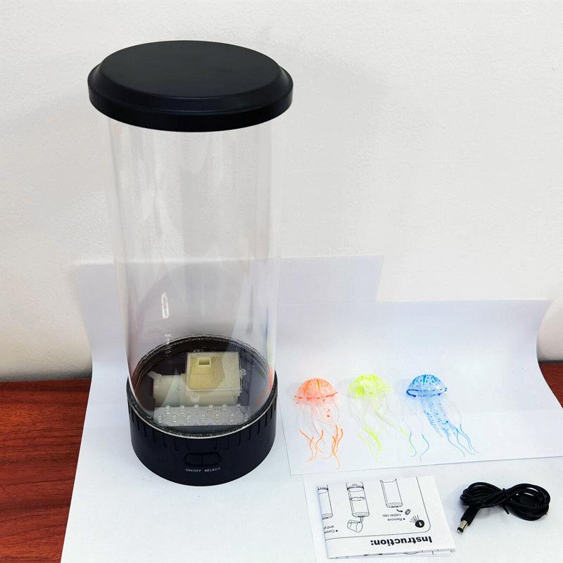 Медуза Аквариум Океан Светодиодный светильник для водного настроения Настольная расслабляющая лампа