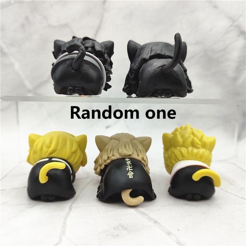 Токийские мстители Такэмити Майки Бадзи Чифую Кадзутора Кот Спящий Вер Фигурка Фигурка Аниме Модель Куклы Украшения Подарок