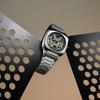 Authorized Distributor D1 Milano Watch SLBJ01 Square Skeleton Gray Depth 37mm Stainless Steel Strap [D1 MILANO] Men's