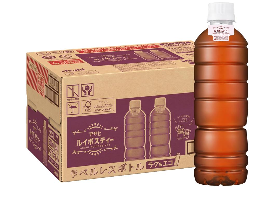 Asahi Beverage Asahi Rooibos Tea Labelless Bottle 500ml X 24 Bottles