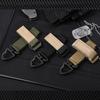 Gloves Holder Tactical Durable Multi-purpose Molle Webbing Keychain Belt Keeper for Outdoor Camping EDC Secure Attachment