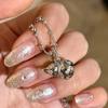 Luxury French Full Diamond Star Necklace Unique New Chinese Style Gourd Pendant for Women