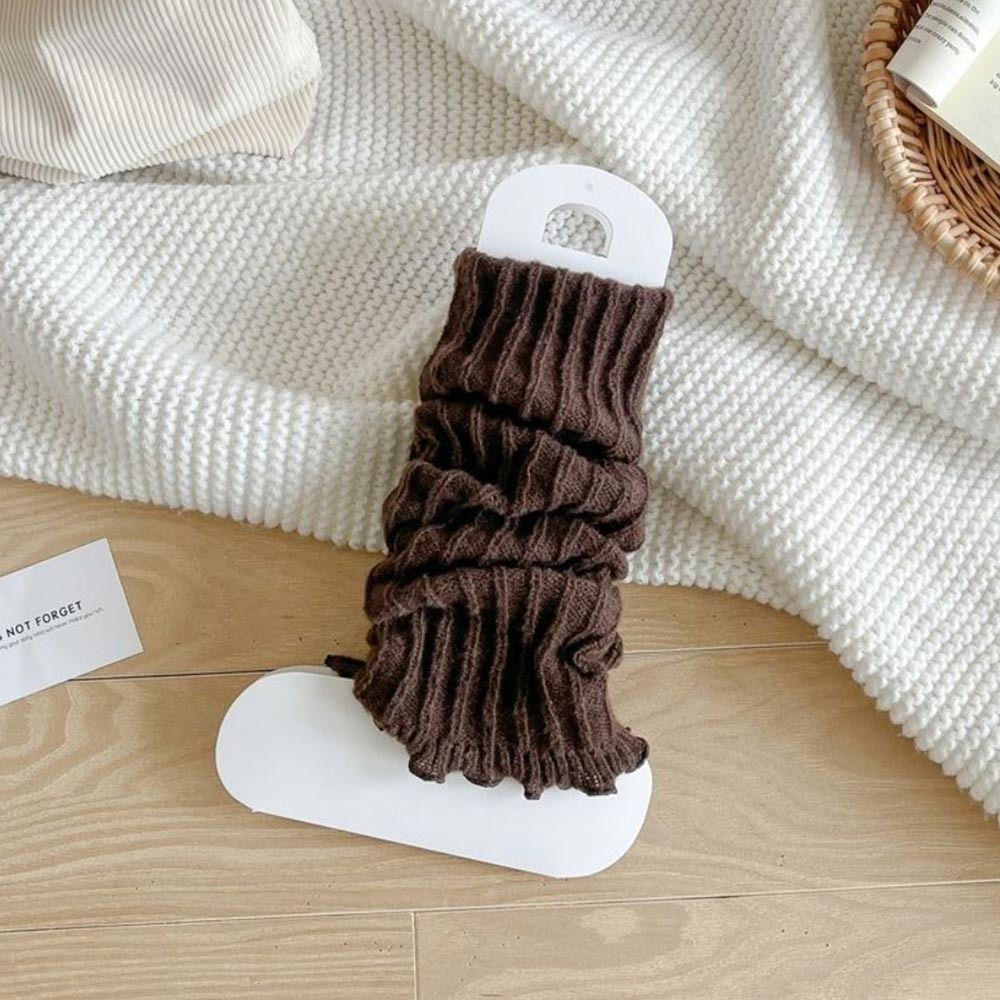 Knitting Lolitas Knitted Socks Cute Sweet Long Stockings Fashion Leg Warmers Autumn Winter