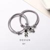 iF ME 2pcs/set Astronaut Multilayer Adjustable Couple Bracelet Simple Magnet Bracelets Jewelry Accessories Gift