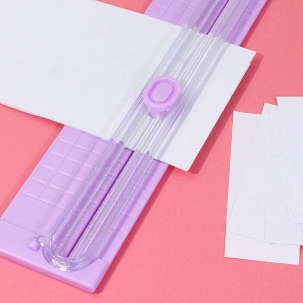 Portable Paper Cutter Paper Card Photo Paper Cutting Tool Cutting Supplies Paper Trimmer Laminate