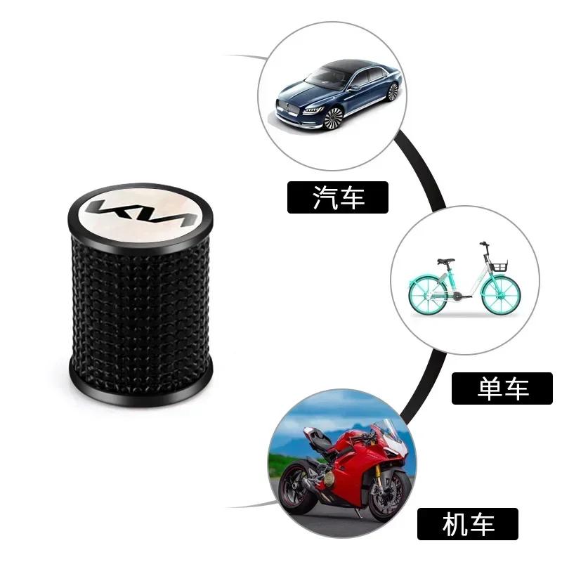 4pcs Car Wheel Tire Valve Stem Caps Rim Sticker for KIA Rio K3 K5 K9 Ceed Cerato Pegas Sorento Soul Sportage Morning Accessories YO7