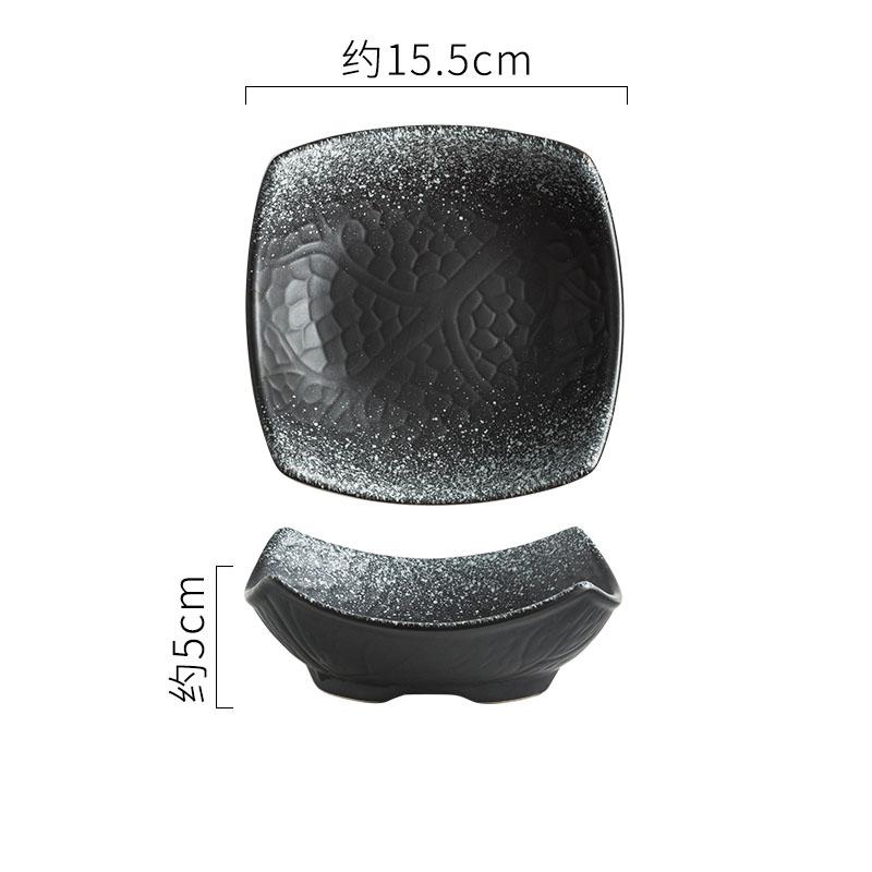 Ретро керамическая тарелка для приправ Тарелка в виде листа лотоса Тарелка для закусок для суши Блюда для закусок Посуда для соевого соуса Посуда для молекулярной кухни