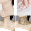 100 шт. Пленка для маски на шею Одноразовый уход за шеей DIY Спа - Уменьшение морщин на шее Пластиковая пленка для удержания влаги Увлажняющий инструмент