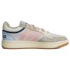 adidas Кожаные Нескользящие Прочные Низкие Кеды для Скейтбординга Neo Hoops 3.0 Женские Кроссовки Серый Розовый Синий HP6901