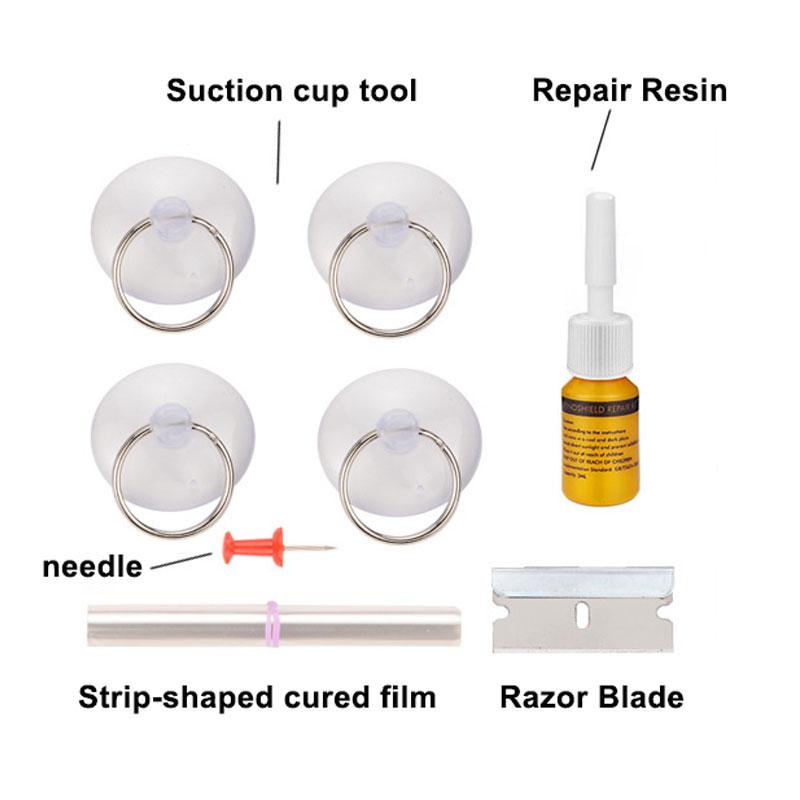 Автомобильная наноремонтная жидкость DIY-инструмент для ремонта окон Ремонт трещин на лобовом стекле Ремонт трещин на автомобильном стекле Ремонт царапин на стекле