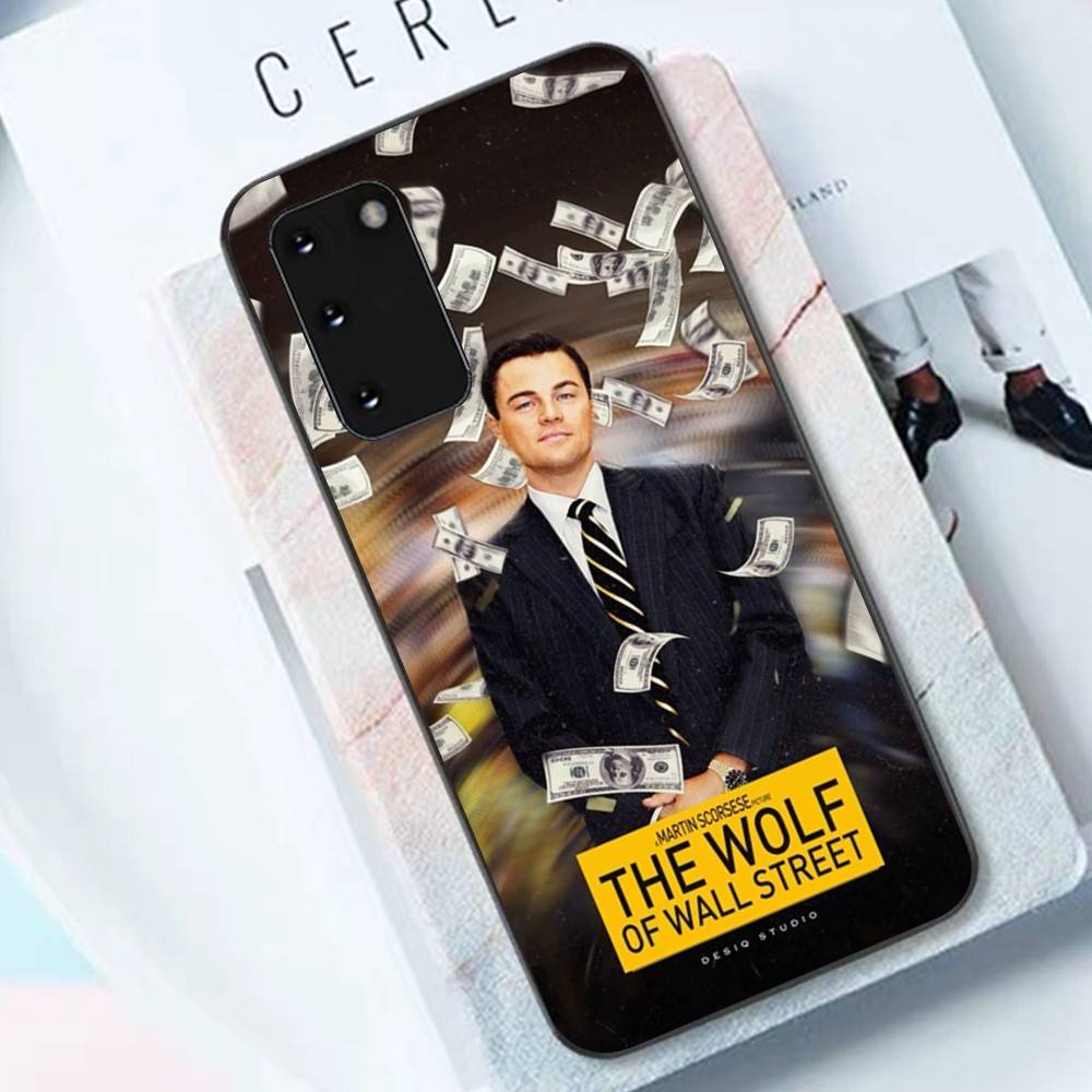 Classic Movie W-Wolf Of W-Wall S-Street Phone Case For Samsung S 24 Fe 25 Ultra Plus 20 Lite 21 30 22 23 24 22 Ultra 5G Fundas
