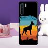 Мультяшный чехол с доберманом для Oppo A57 A77 A76 A16 A96 A17 A18 A60 A80 A40 A38 A58 A78 A98 A94 A74 A54 A15 A5 Pro