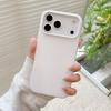 Чехол-кошелек 2 в 1 противоударный для iPhone Air 17 16 15 14 13 Pro Max Конфетный цвет Матовый жесткий чехол Гибридный корпус Мягкий чехол