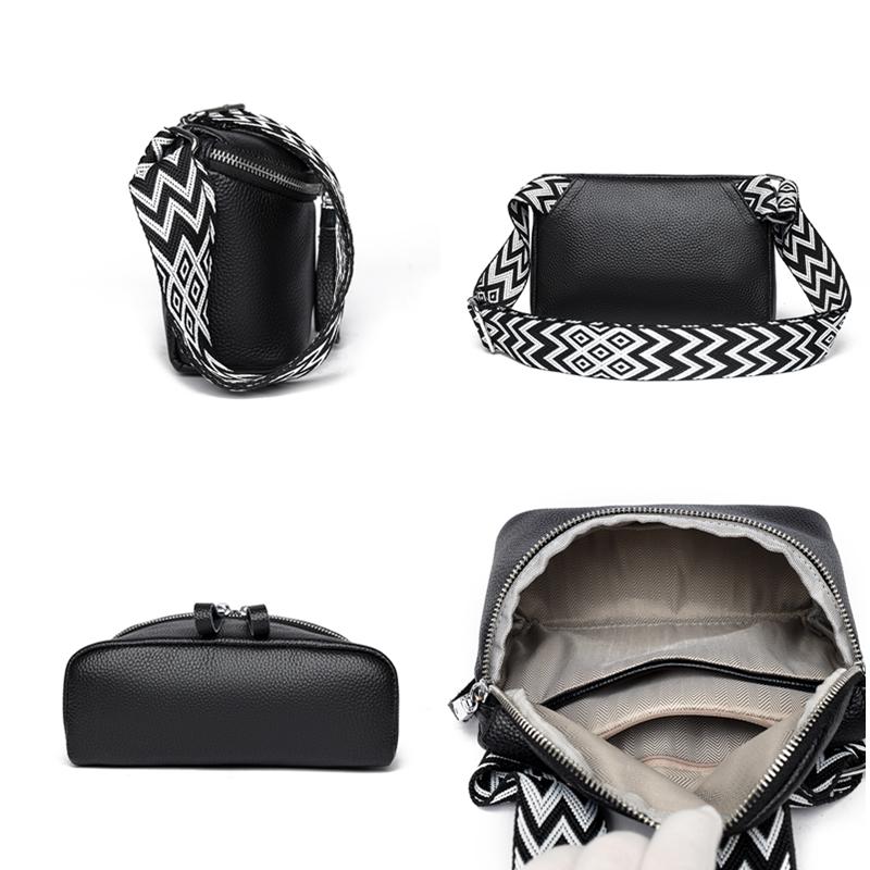 Women's Genuine Leather Messenger Bag  Crossbody Leather Bag  Daily Fashion  Wallet Use  Mobile Phone Pouches  Designer Bag