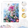 Frame  Diy Painting By Numbers For Adults Kits Flowers Picture Wall Art Acrylic Paint On Numbers Starter Kit For Diy Gift 40x50