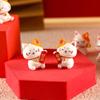 Настольный орнамент Lucky Cat, украшение для автомобиля, весенний фестиваль, настольный орнамент, удача, богатство, приветствующий кошачий орнамент