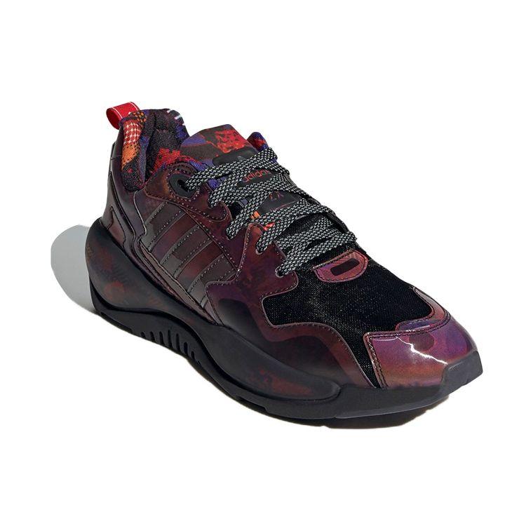 adidas ZX Alkyne Китайские новогодние кроссовки унисекс Black Core-Black Scarlet S24181