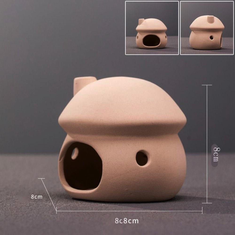 Ceramic Aquarium Shrimp Hideaway Multi-style Decorative Fish Hiding Shelter Creativity Multifunctional