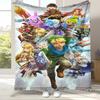 Ретро Z-Zelda Мультяшный Линк Игры Фланелевое Одеяло, Ультра Мягкий Теплый Плюшевый Плед для Дома Спальни Кровати Дивана Походного Пикника Ребенка