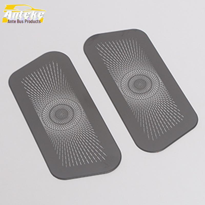 HQ9 Dustproof Speaker Cover with Sequin Panel for Hongqi 23