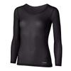 Finetrack Dry Layer Basic Long Sleeve FUW0421 Black M Women's