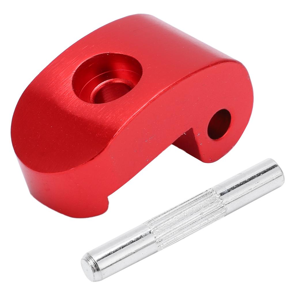 Reinforced Lock Hinge Repair Latch Scooter Reinforced Folding Hook for M365 Pro Rouge