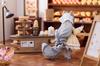 RIBOSE DLC Series Cats Nyan Town Bakery Clerk Nyan ABS PVC Painted Complete Figure "Teatime Scene" Non-Scale &