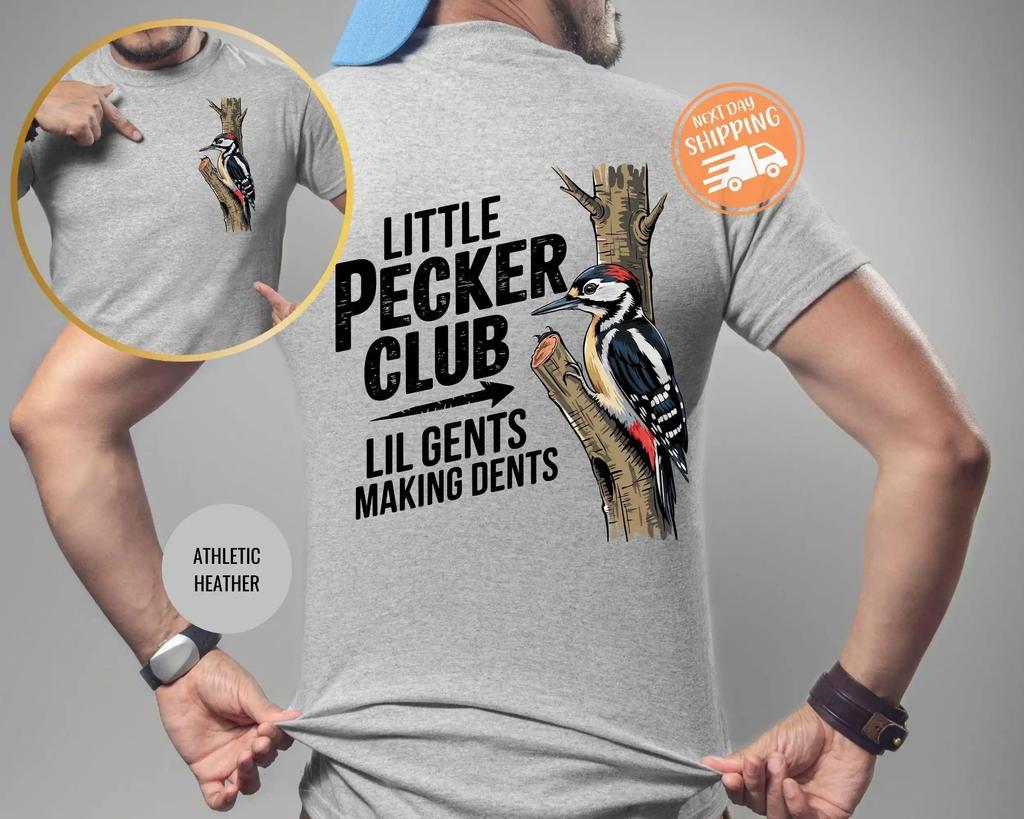 Футболка Little Pecker Club Модный топ Спортивный повседневный Свободная футболка Футболка оверсайз Уличная одежда Хлопковая одежда с принтом Унисекс