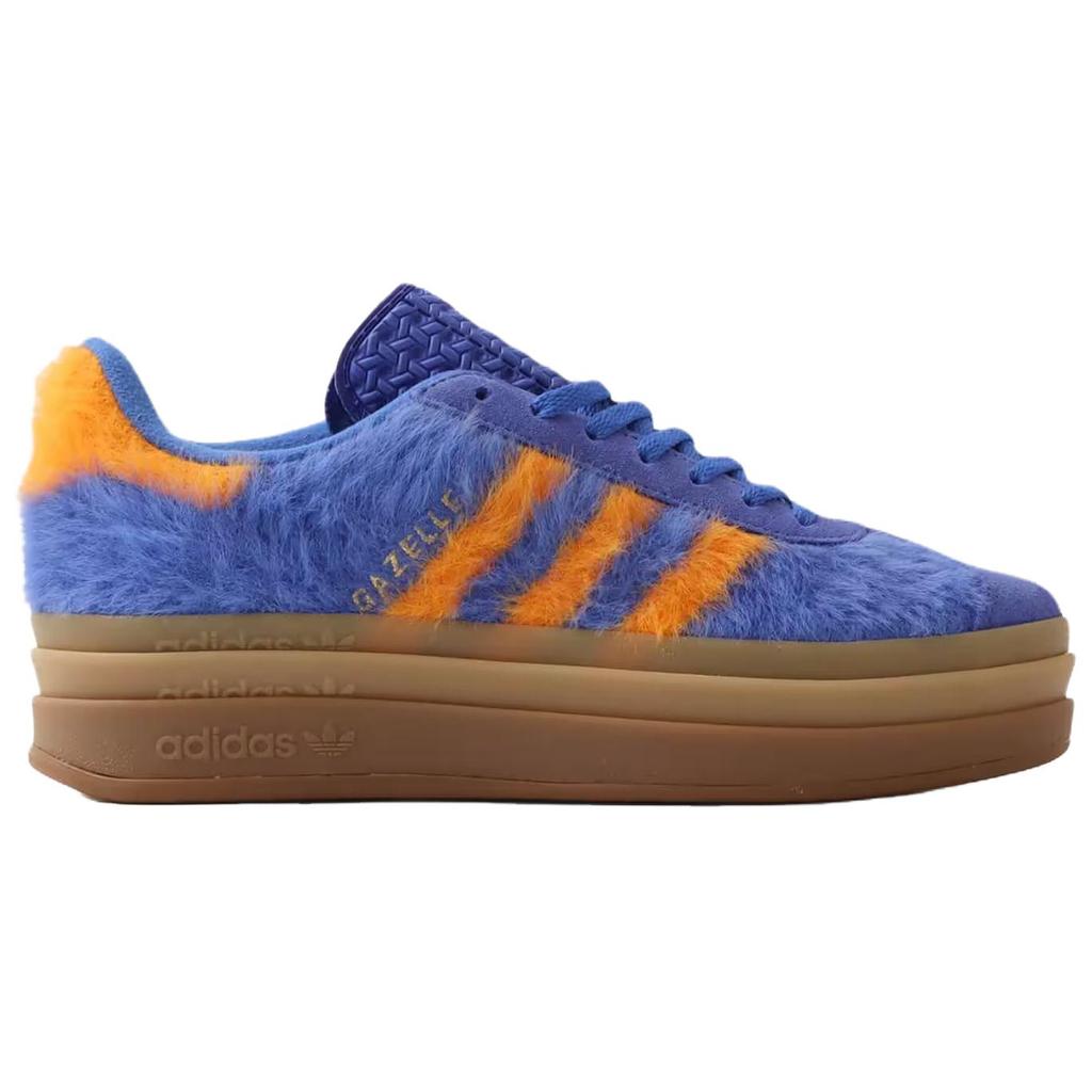 adidas Оригинальные кеды для скейтборда GAZELLE BOLD Женские Синие JS3906