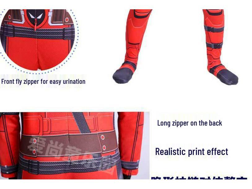 Костюм героя-паука Дэдпула - Костюм для Хэллоуина для детей и взрослых