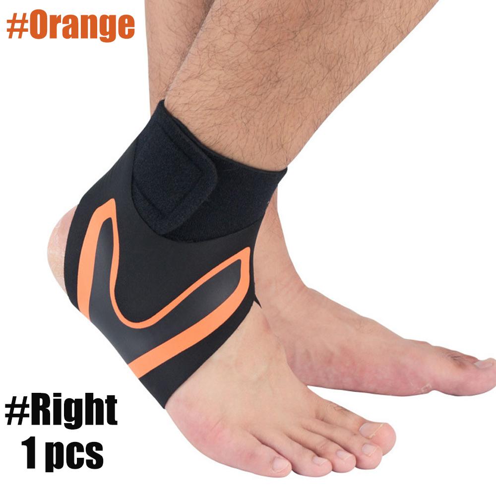 1 Pc Sport Compression Ankle Support Ankle Stabilizer Brace Tendon Pain Relief Strap Foot Sprain Injury Wrap Basketball Football