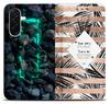 Etui Typu Portfel Do Samsung Galaxy A36 / A56 - Pokrowiec Bluemoon Nadruk + Szkło 9H
