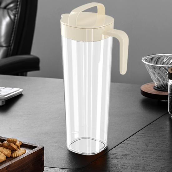 1100ml Cold Extraction Pot Cold Brew Coffee Maker Pitcher with Removable Filter Tea Infuser Spout Leak-proof Brewing Kettle for Restaurant Kitchen