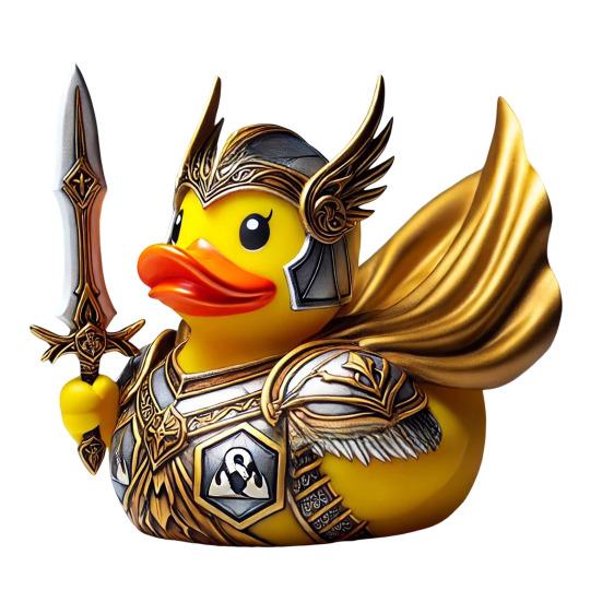Фигурка утки-волшебника из смолы, ретро-рыцарь, настольное украшение, коллекционная ролевая утка в стиле вестерн-фэнтези для книжного шкафа, прикроватного столика