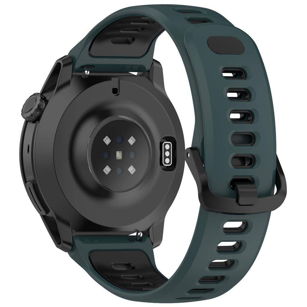 Двухцветный силиконовый ремешок для Coros Pace 4, быстросъемный, дышащий