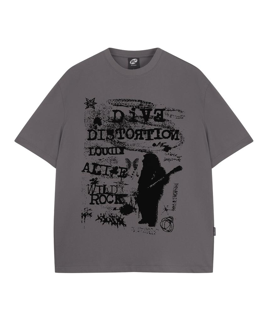 WILDROCK Wild Dive Прохладные хлопковые оверсайз футболки с коротким рукавом