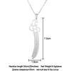 Sword Muslim Islam Knife Pendant Necklace Stainless Steel Arabic For Men Women Religious Jewlery