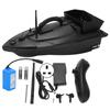 Радиоуправляемая лодка для прикормки с подсветкой, круиз одной кнопкой, 5200 мАч, 1 А, 300 м, с одним контейнером для прикормки, 100–240 В, вилка для Великобритании