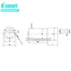 Bringsmart DC Gear Motor 12 Volt Reductor Engine High Speed High Torque Reversible 24V DC Customized Reduction Geared JGB37-3157