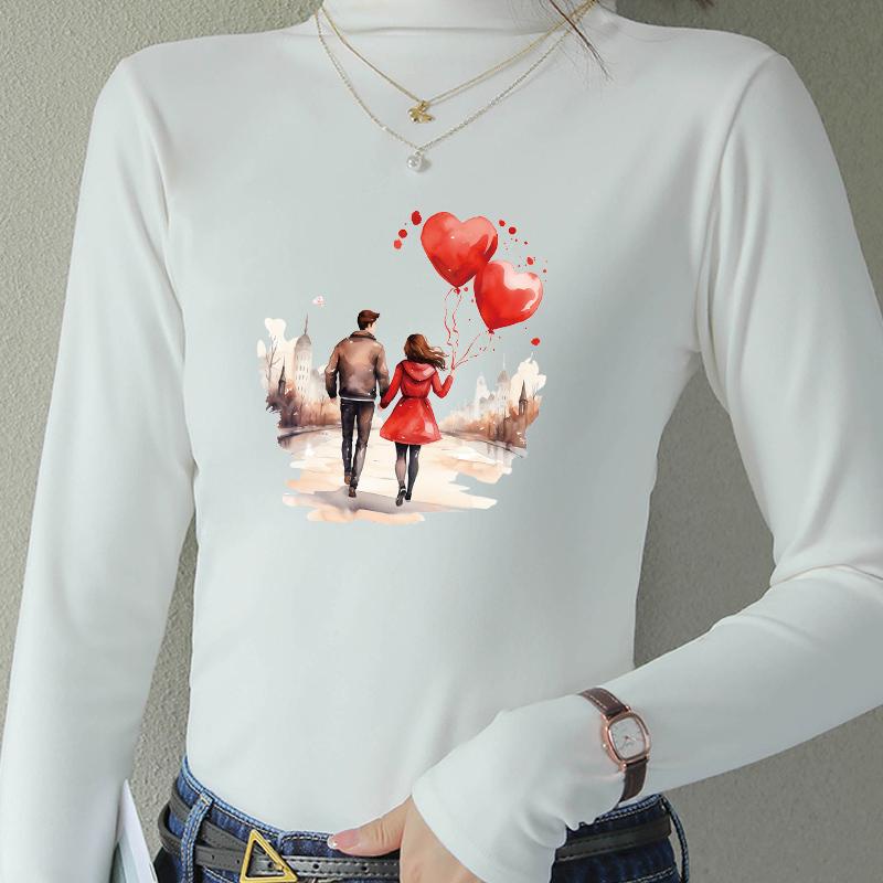 Нашивки на одежду для влюбленных, романтические воздушные шары, парчи, толстовки Ropa, самодельные наклейки для одежды, аппликация на футболку, нашивка ко Дню святого Валентина