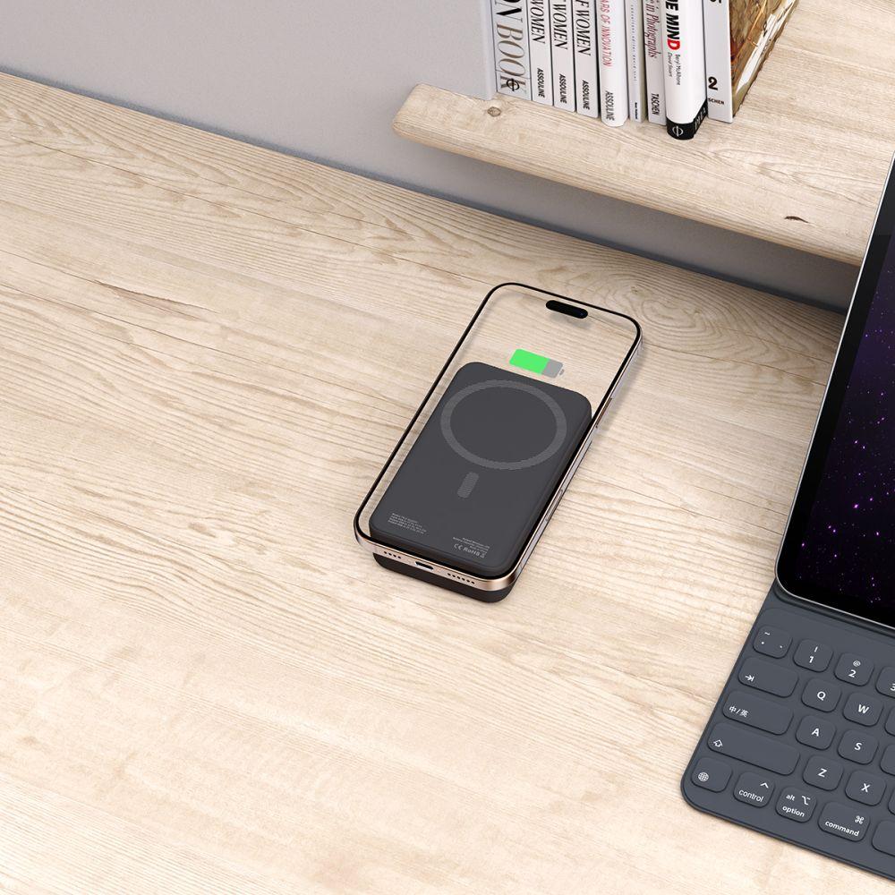 TECH-PROTECT PB12 LifeMag MagSafe Power Bank 20000mAh Black