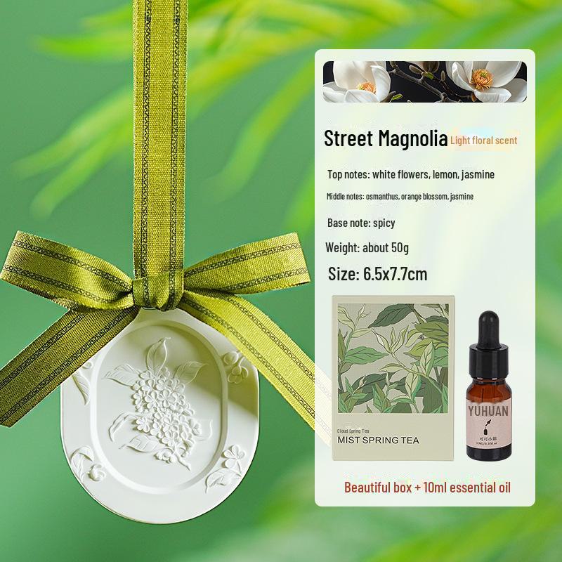 Гипсовые подвесные ароматические таблетки для ароматерапии, устанавливаемые на автомобиль, для дома и гардероба - стойкий и легкий аромат.